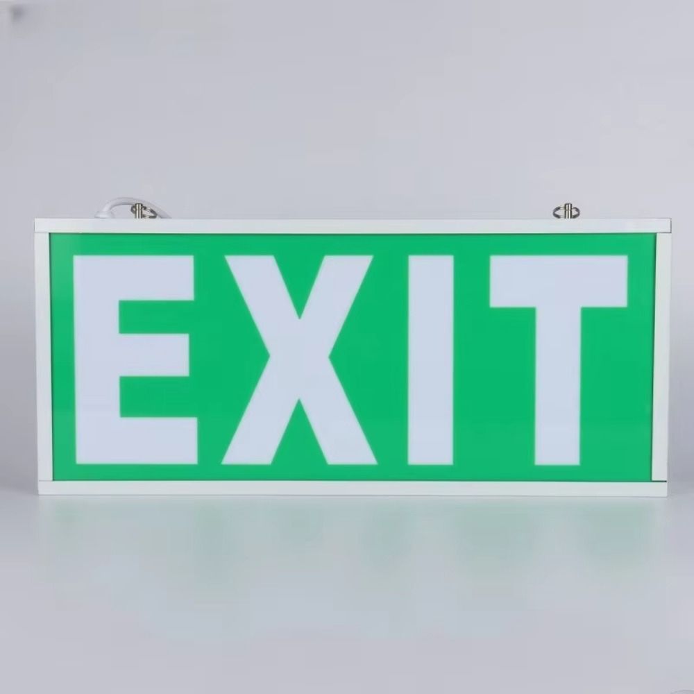 Emergency Exit Sign - Lámpara LED comercial de señal de