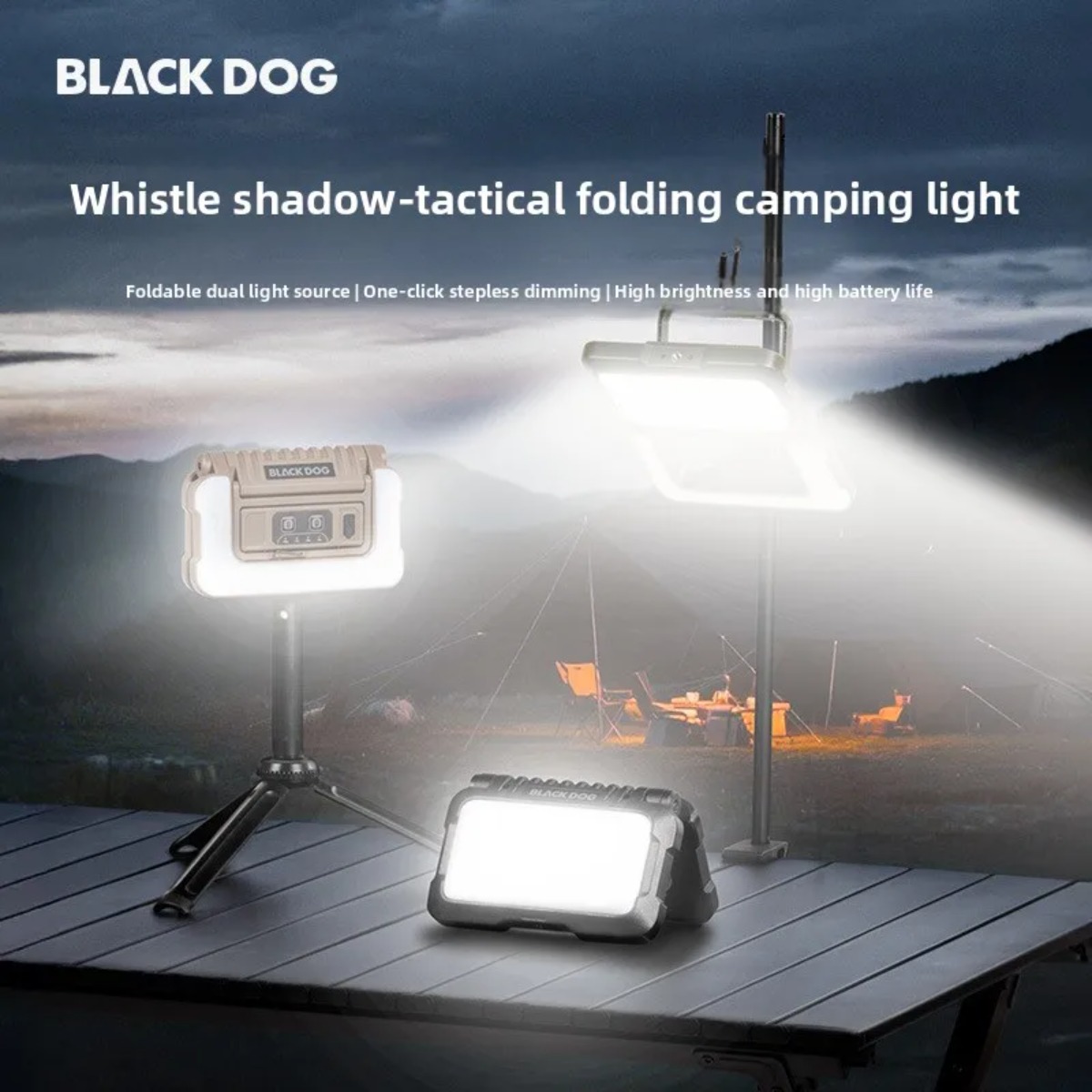Power Outage Light - Blackdog, corte de energía para acampar