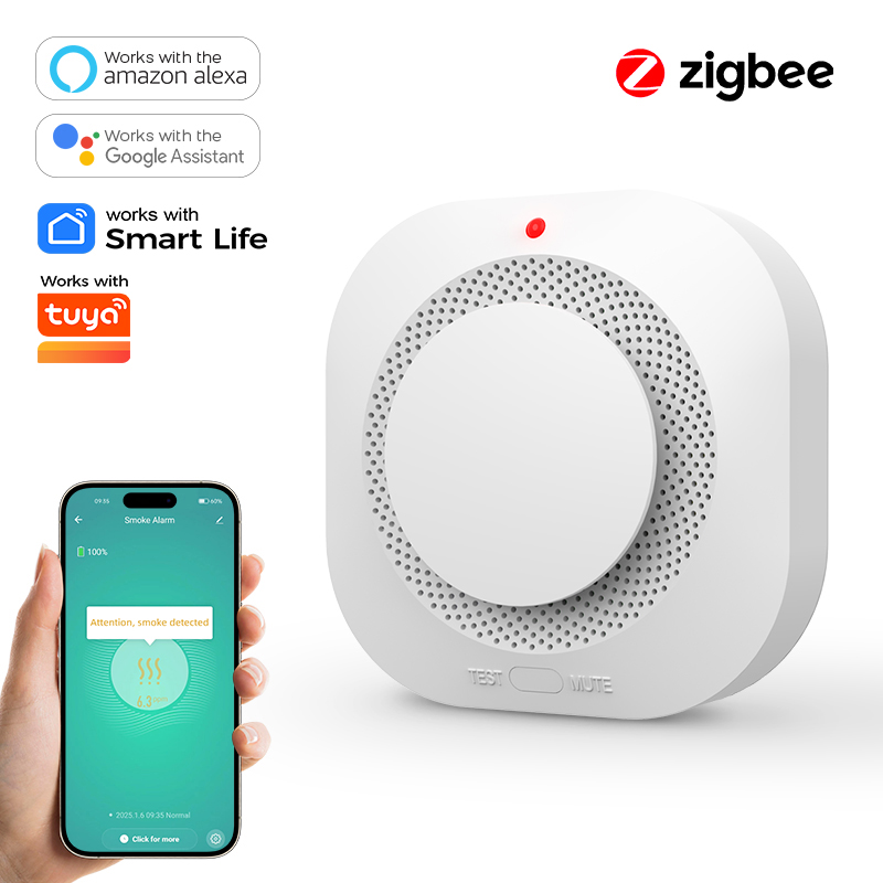 Detector de Humo ZIGBEE para S - Smoke Detector Interconnected reseña y precio