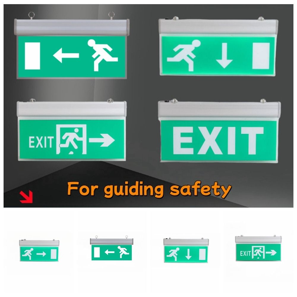Lámpara LED Comercial de Señal - Emergency Exit Sign reseña y precio