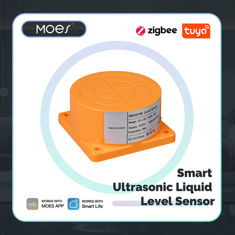 MOES Tuya WiFi/ZigBee Smart Wa - Water Alarm Sensor reseña y precio