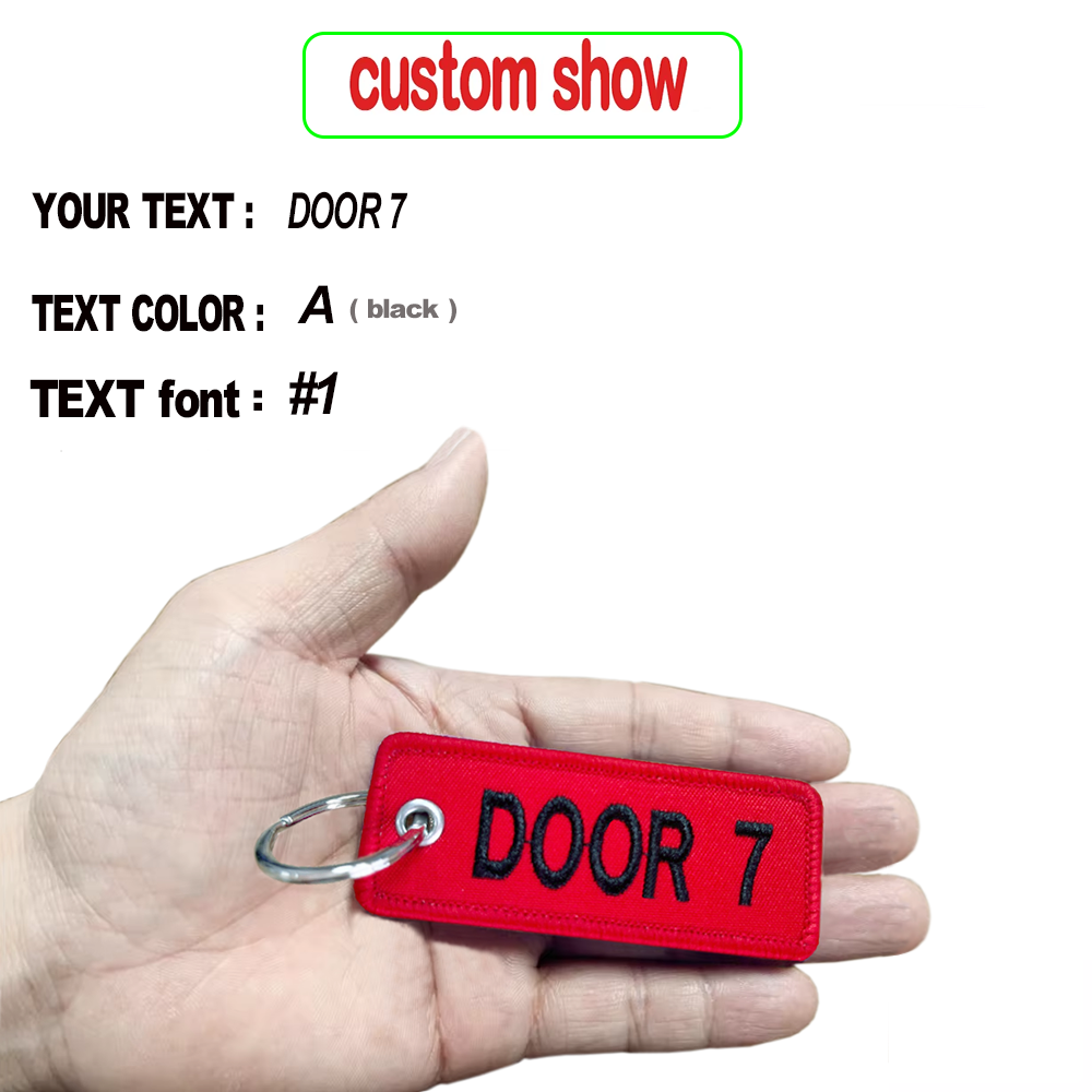 Parches bordados personalizado - Security Chain Door reseña y precio