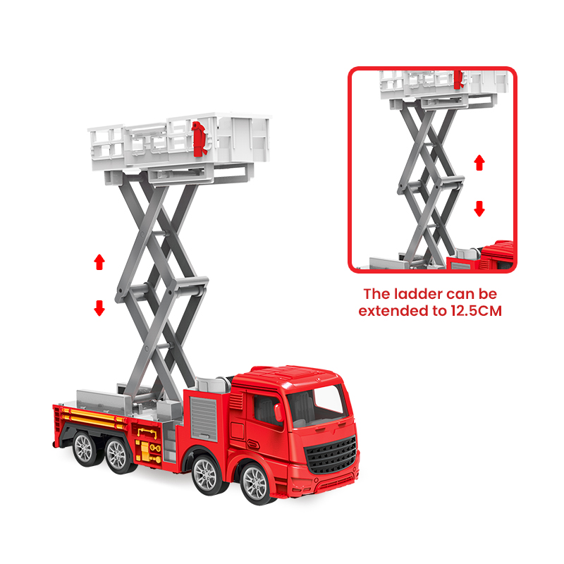 Camión de bomberos fundido a p - Fire Escape Ladder reseña y precio