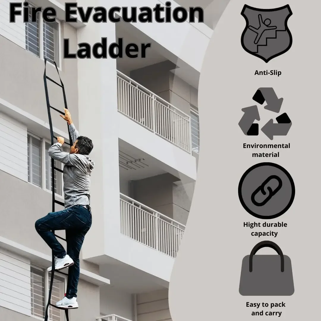Escalera de Escape de Incendio - Fire Escape Ladder reseña y precio