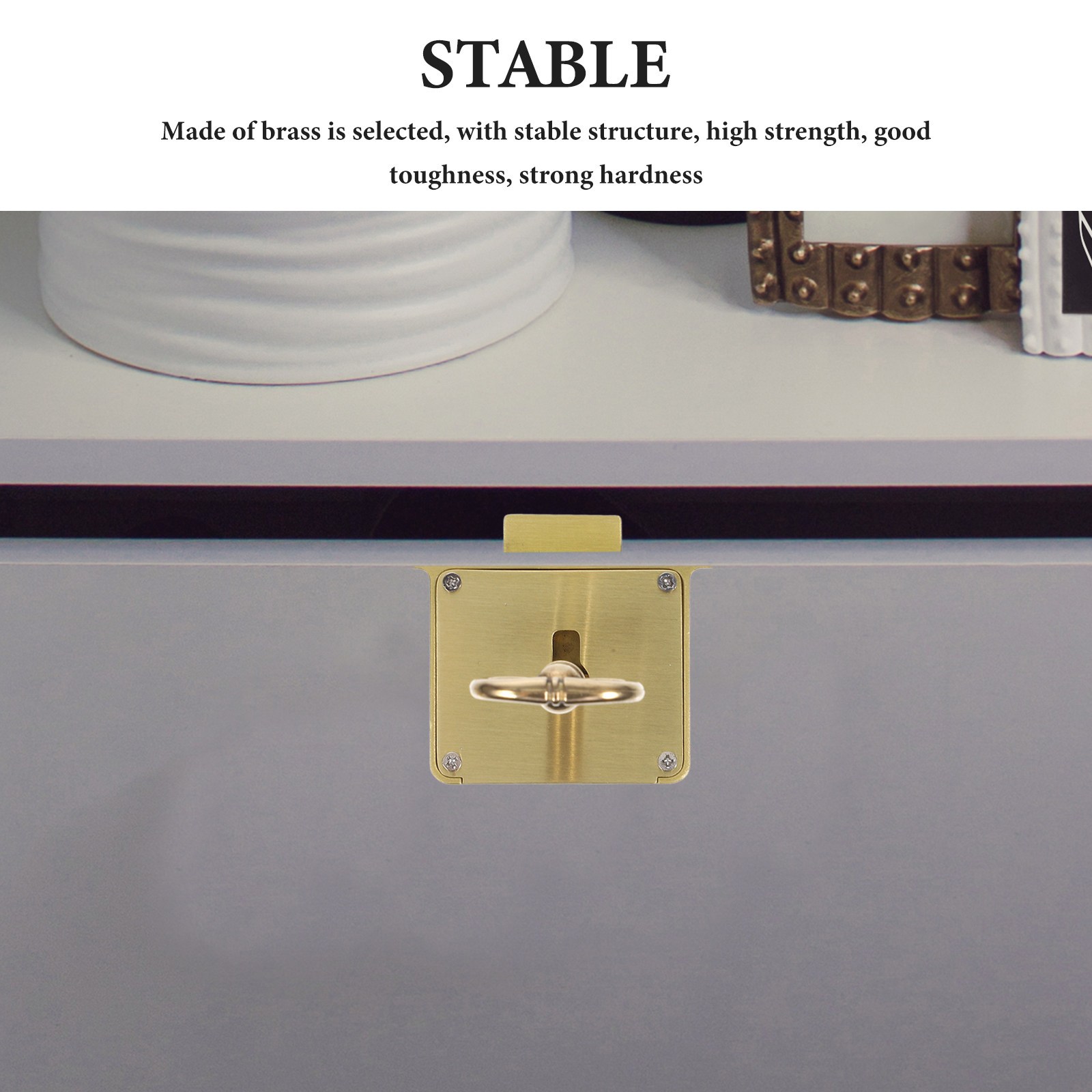 Juego de 1 cerradura de latón  - Lockbox Key Secure reseña y precio