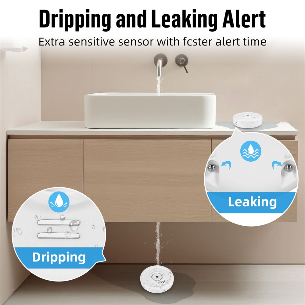 Fuers-Detector de fugas de agu - Water Alarm Sensor reseña y precio