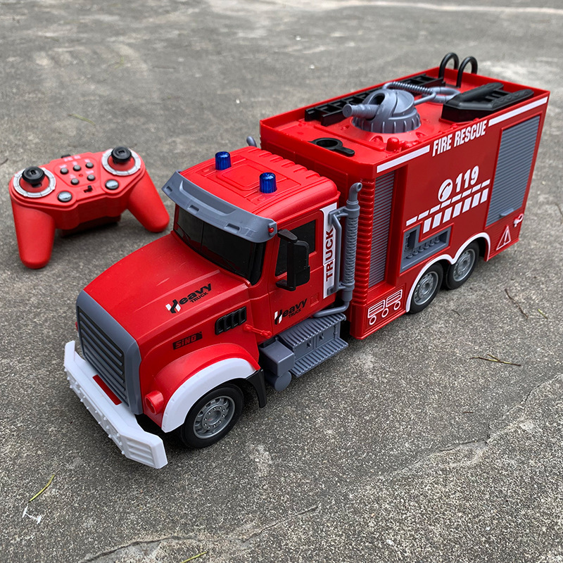 Camión de Bomberos RC 2.4G con - Fire Escape Ladder reseña y precio