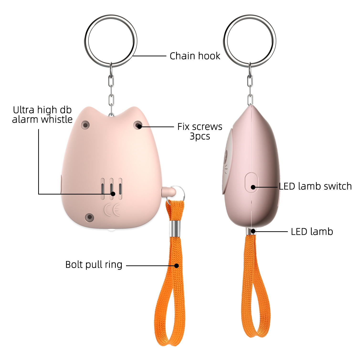 2025 nueva alarma Personal de  - Personal Alarm Keychain reseña y precio