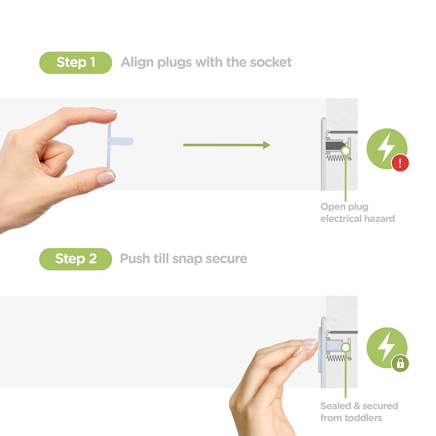 10 Cubiertas para Enchufes, Es - Outlet Cover Baby reseña y precio