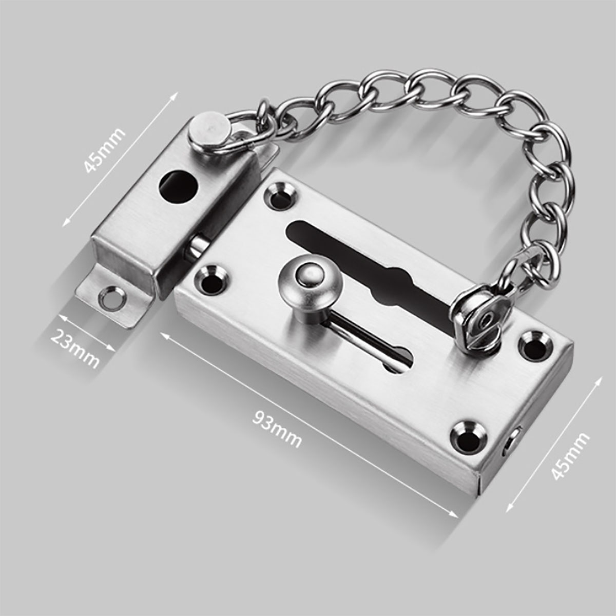 Nueva cerradura de puerta de a - Security Chain Door reseña y precio