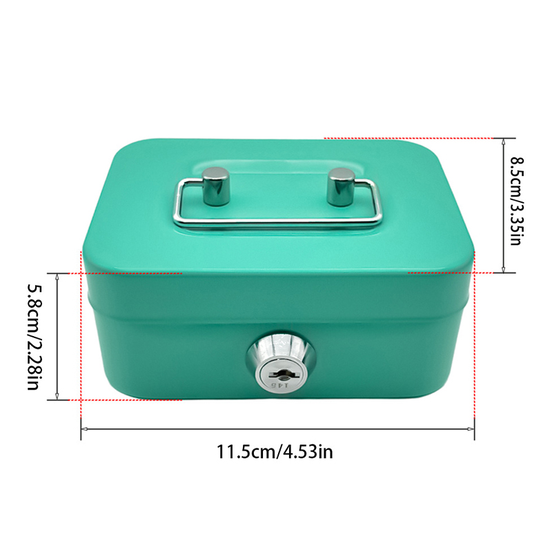 Caja de seguridad para dinero, - Lockbox Key Secure reseña y precio