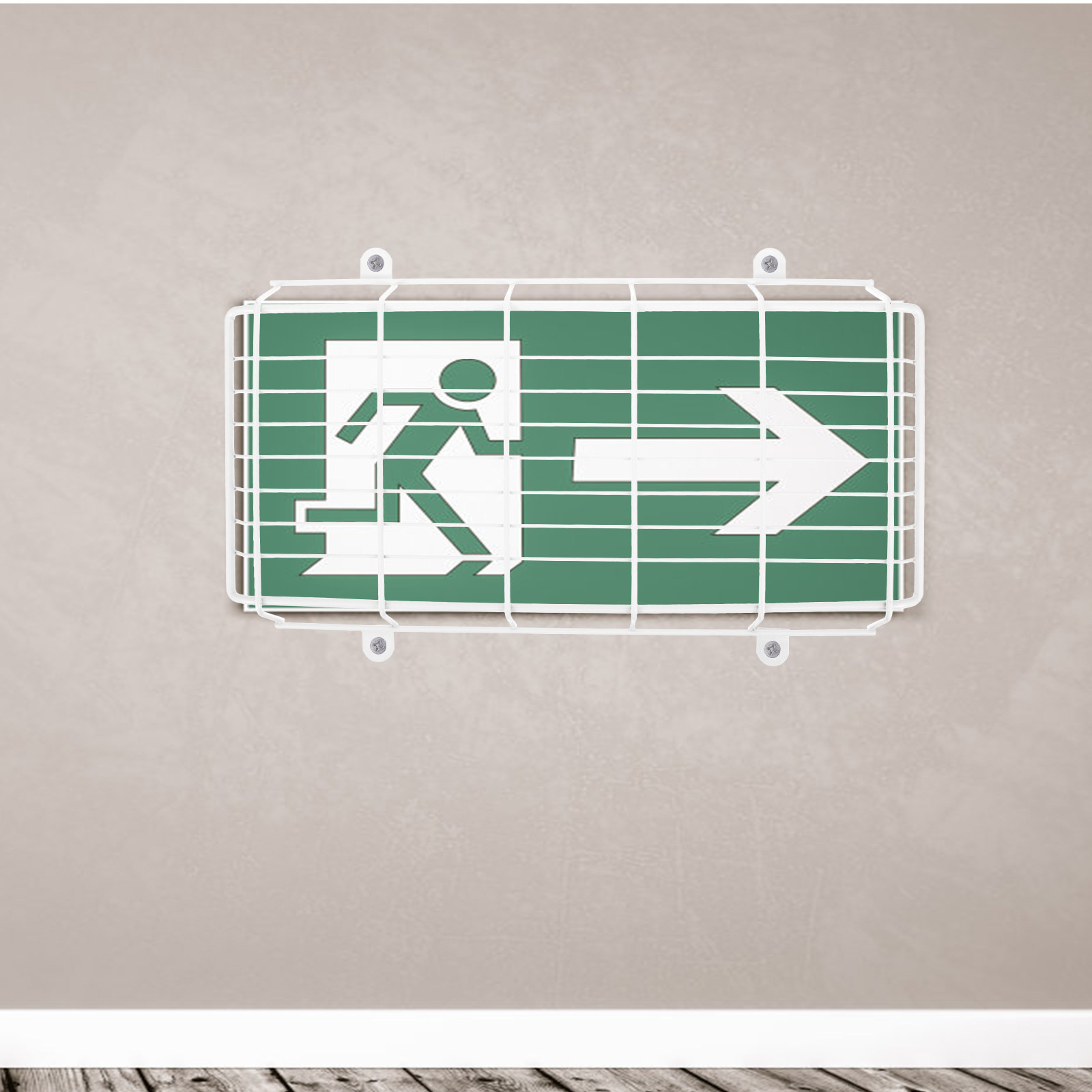 Cubierta Protectora de Acero I - Emergency Exit Sign reseña y precio